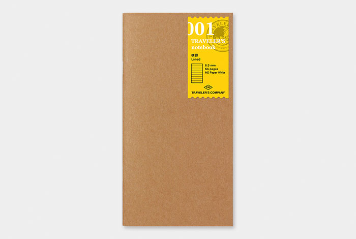 Traveler's Company 001 Lined Notebook Traveler's Company 001 Lined Notebook