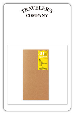 Traveler´s Company
001 Lined Notebook