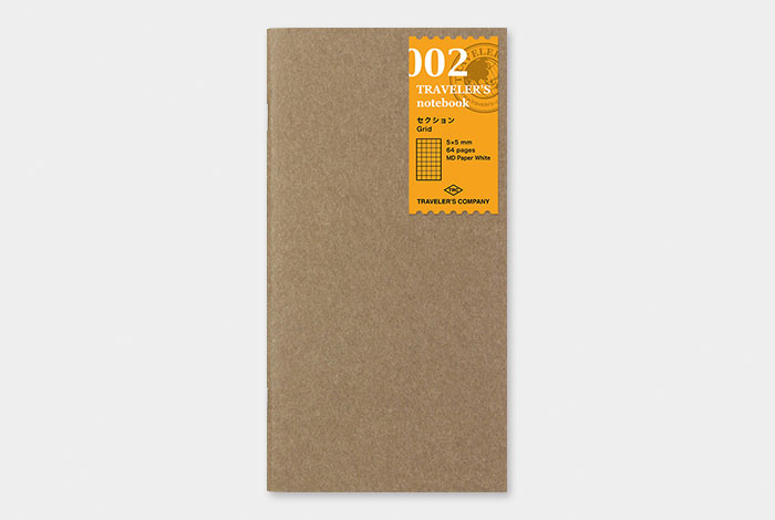 Traveler's Company 002 Grid Notebook Traveler's Company 002 Grid Notebook