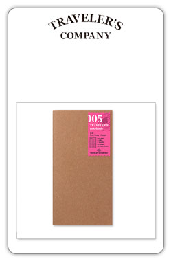 Traveler´s Company
005 Free Diary -Daily-