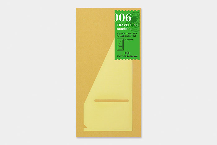 Traveler's Company 006 Pocket Sticker Traveler's Company 006 Pocket Sticker