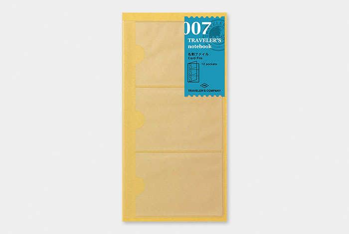 Traveler's Company 007 Card File 9
