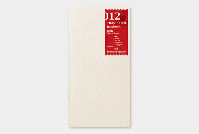 Traveler's Company 012 Sketch Paper Notebook Traveler's Company 012 Sketch Paper Notebook