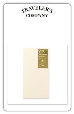 Traveler´s Company
013 Lightweight Paper Notebook
