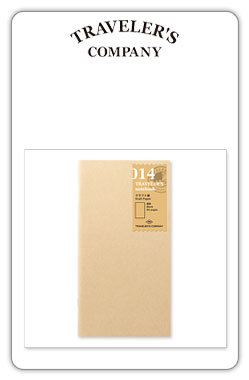 Traveler´s Company
014 Kraft Paper Notebook