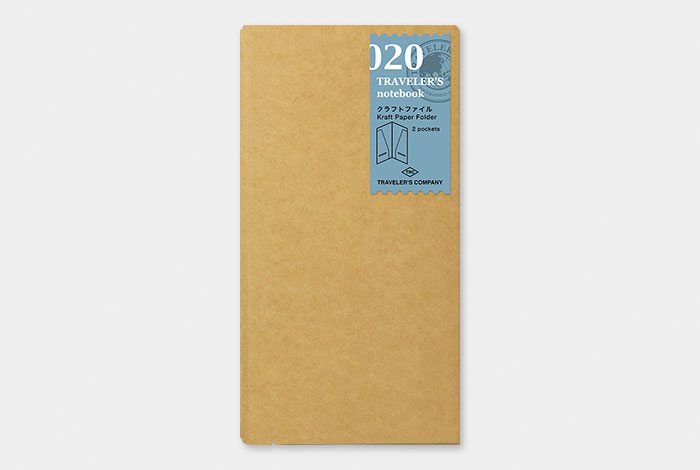 Traveler's Company 020 Kraft Paper Folder
