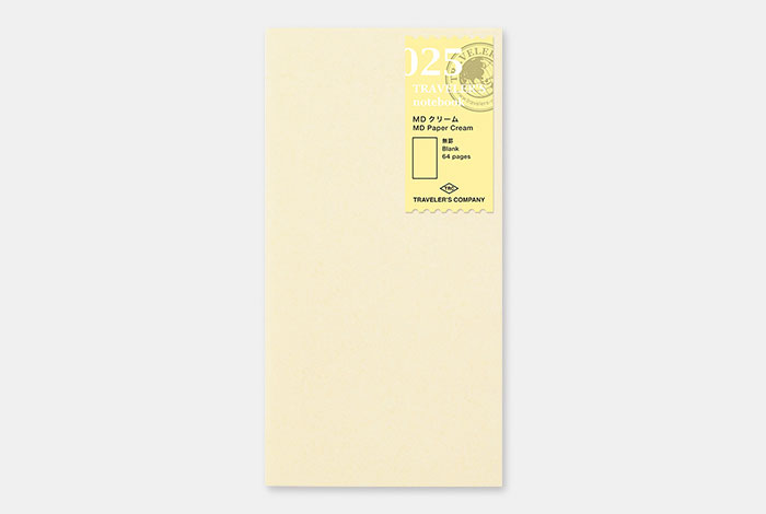 Traveler's Company 025 MD Paper Cream Traveler's Company 025 MD Paper Cream