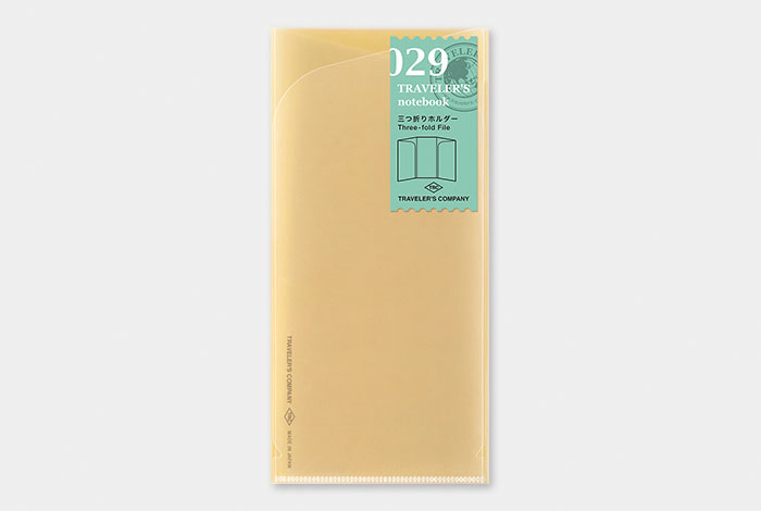 Traveler's Company 029 Three-fold File Traveler's Company 029 Three-fold File