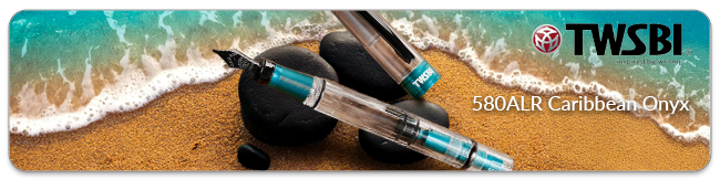 Twsbi 580 Daimond ALR Caribbean Onyx