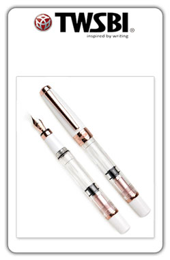 TWSBI Diamond 580 White Rose Gold II  