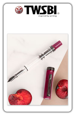 Twsbi ECO 
Plum onyx