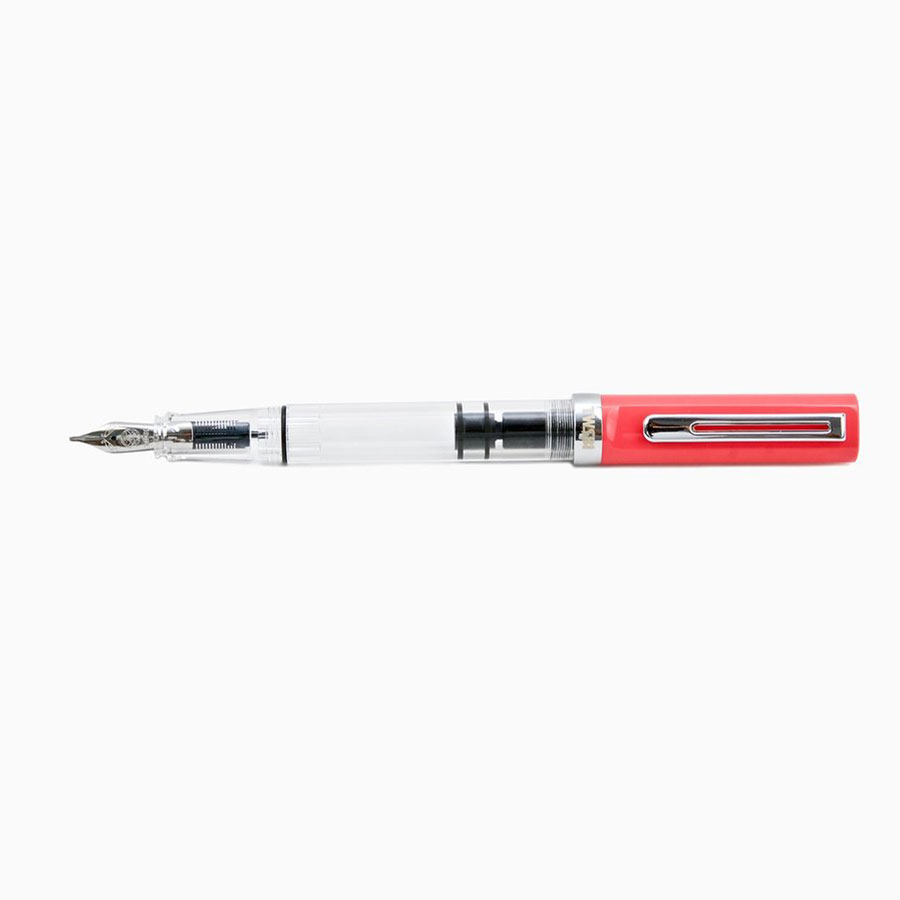 TWSBI ECO-T Füllfederhalter – Transparent, Kolbenfüller, Mit Stub 1.1 Feder
